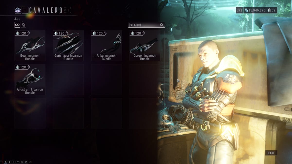 Warframe Incarnon weapons market