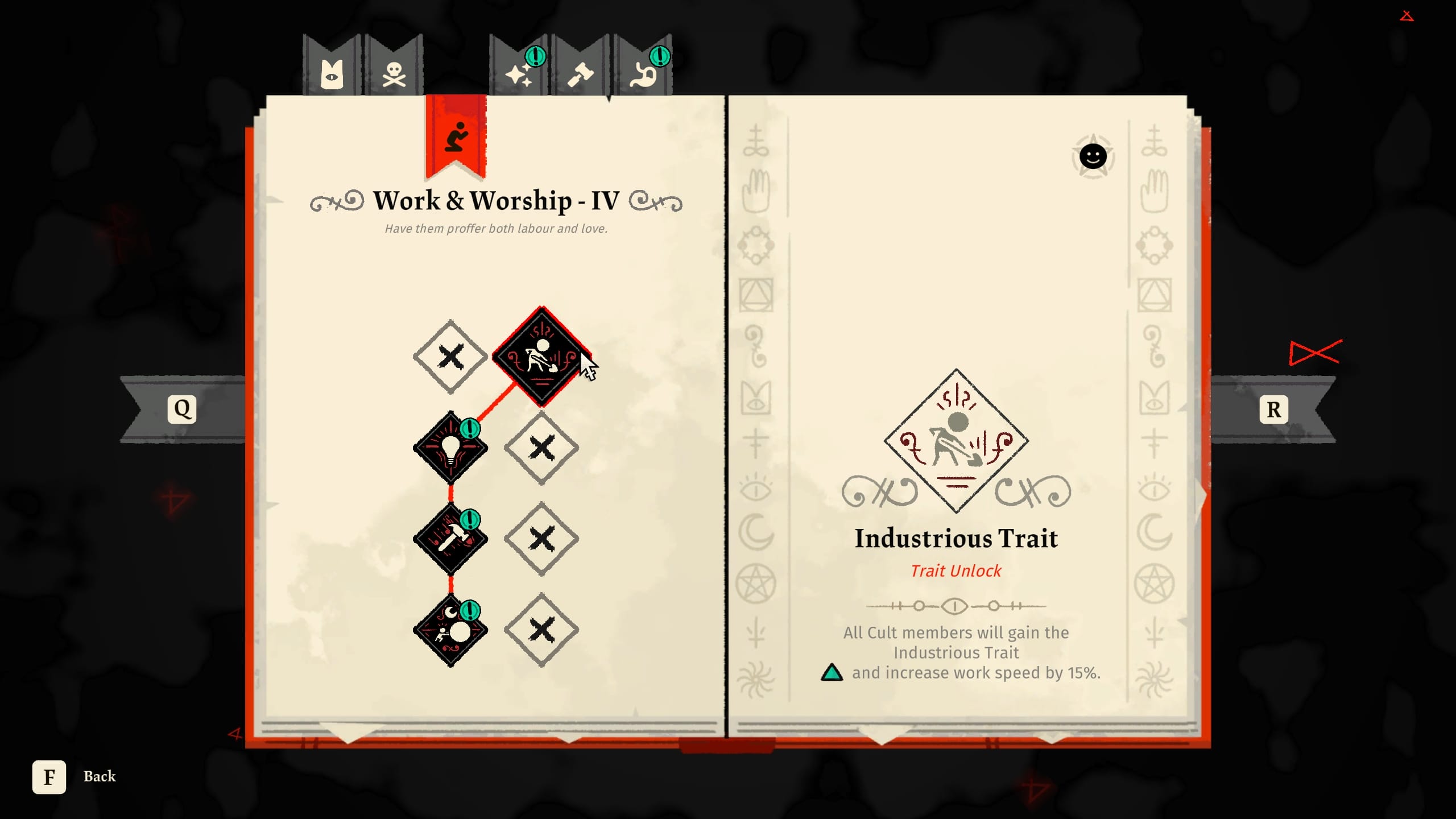 One of the best doctrines in Cult of the Lamb