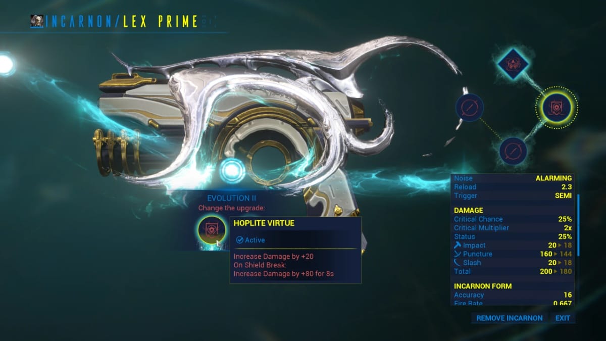 Lex Prime Incarnon is also one of the best Incarnon weapons in Warframe