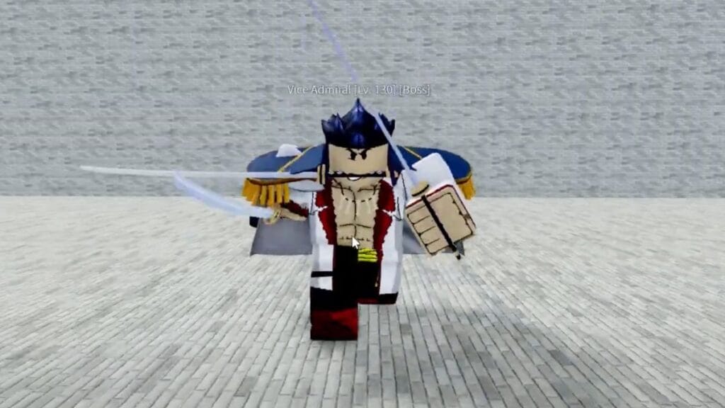 Blox Fruits: Vice Admiral Boss