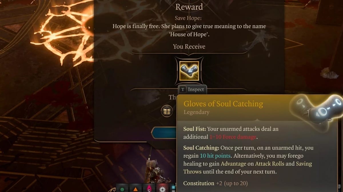 gloves for the best monk gear in BG3