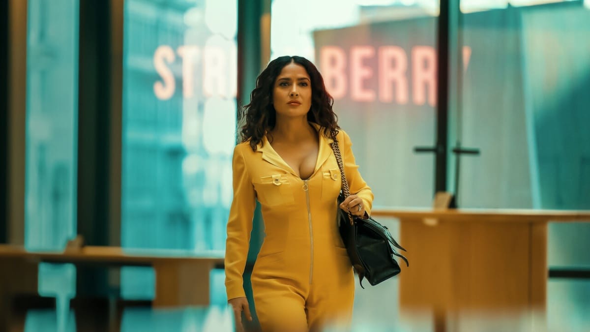 Salma Hayek in a Black Mirror episode