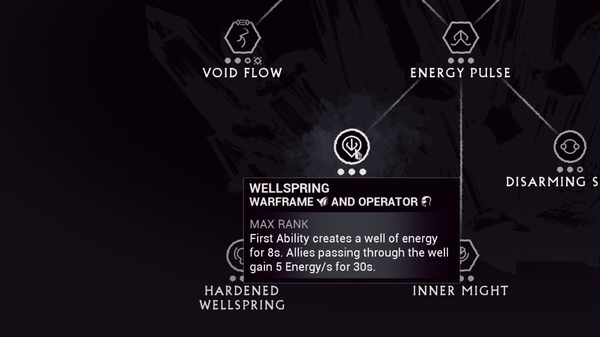 Warframe Energy source via Zenurik