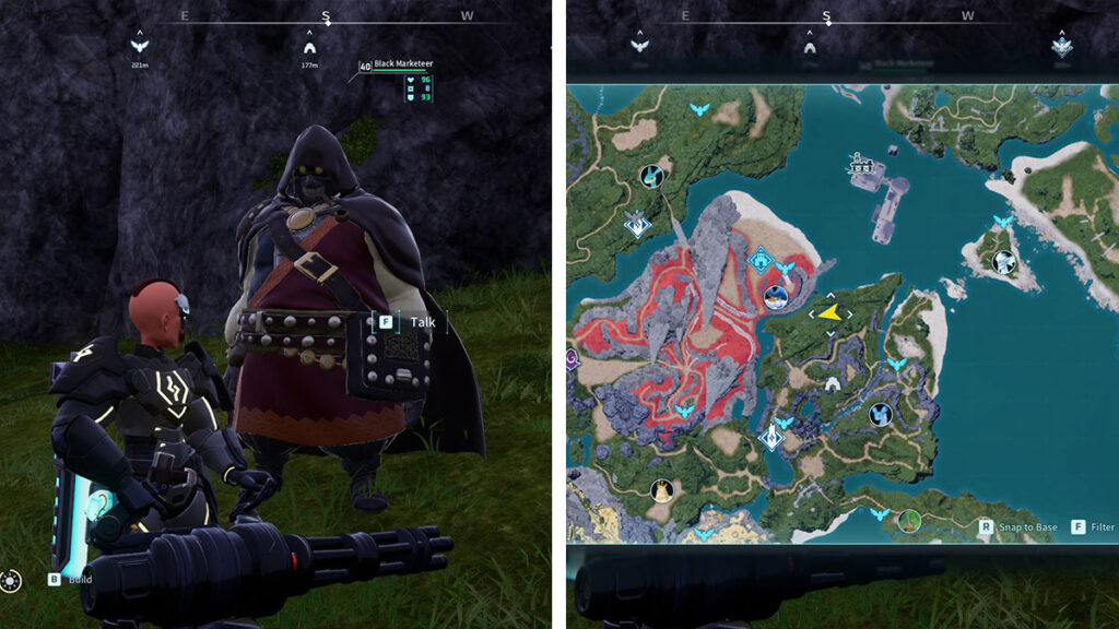 Hillside Dungeon Black Marketeer