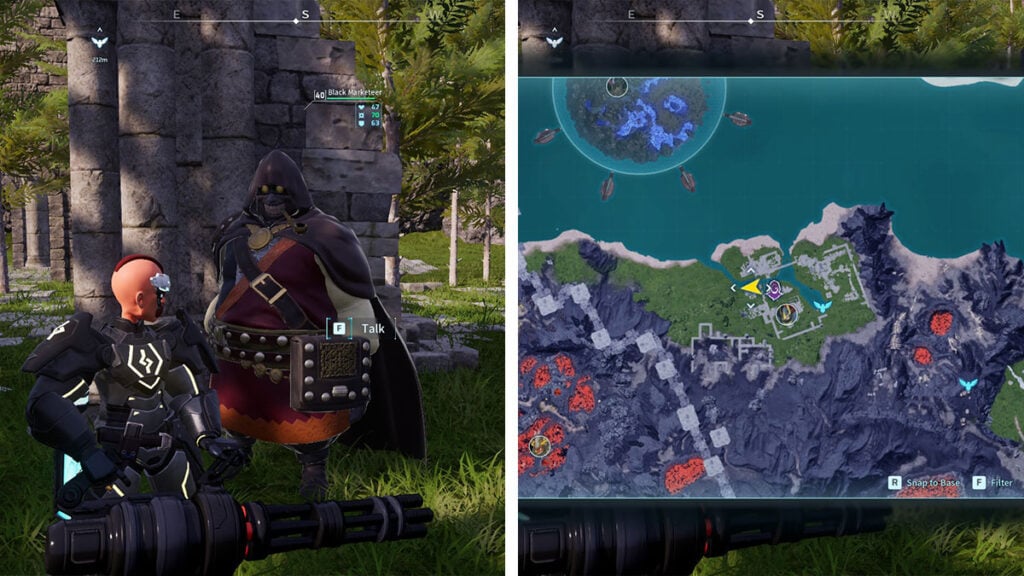 Mount Obsidian Fortress Black Marketeer