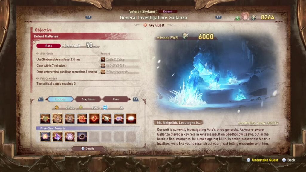 granblue fantasy relink exceptional refinium farm