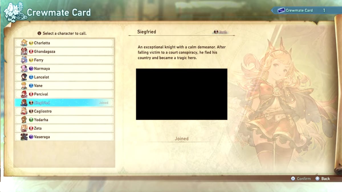 how to get crewmate cards after finishing Granblue Fantasy Relink