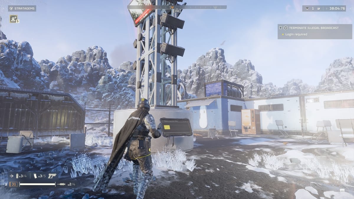 Helldiver activating antenna