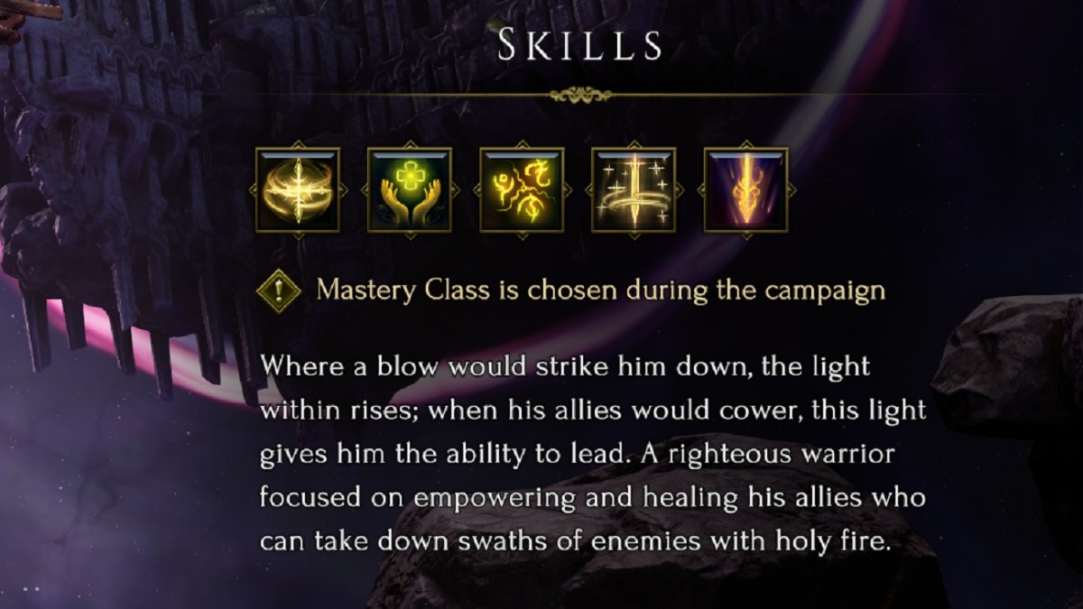 Last Epoch best classes, paladin