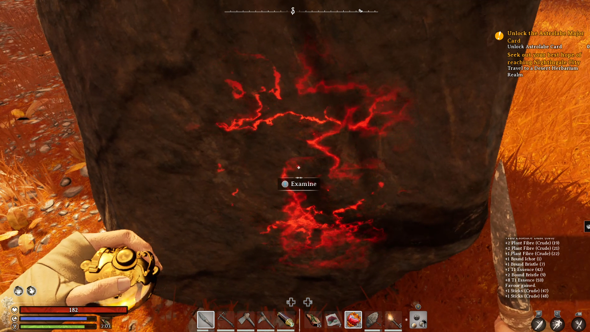 Solving Bastille of Insight Puzzle in Nightingale