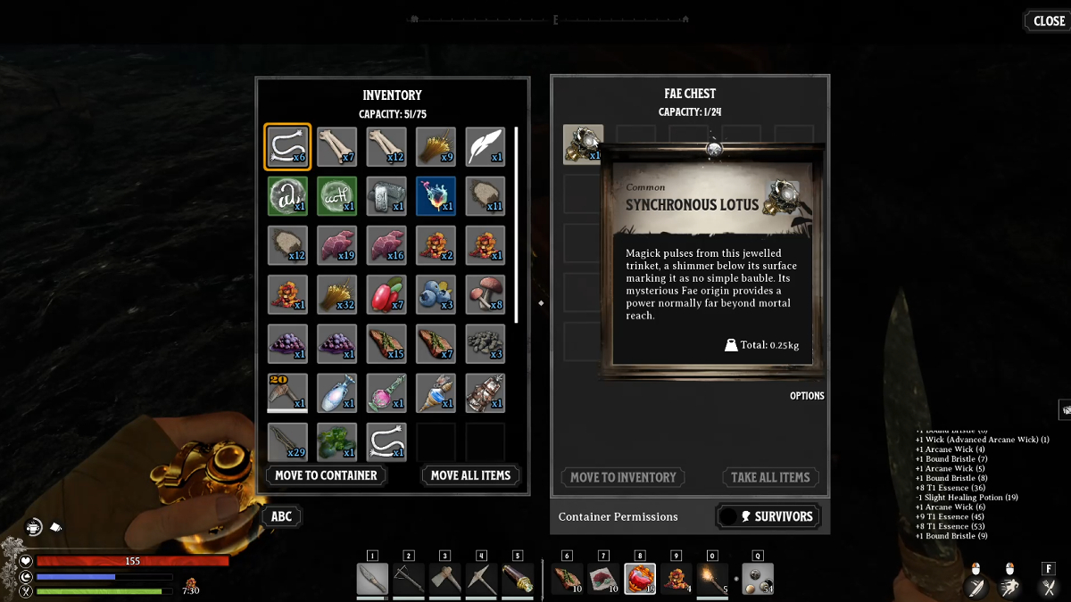 Nightingale Synchronous Lotus Location