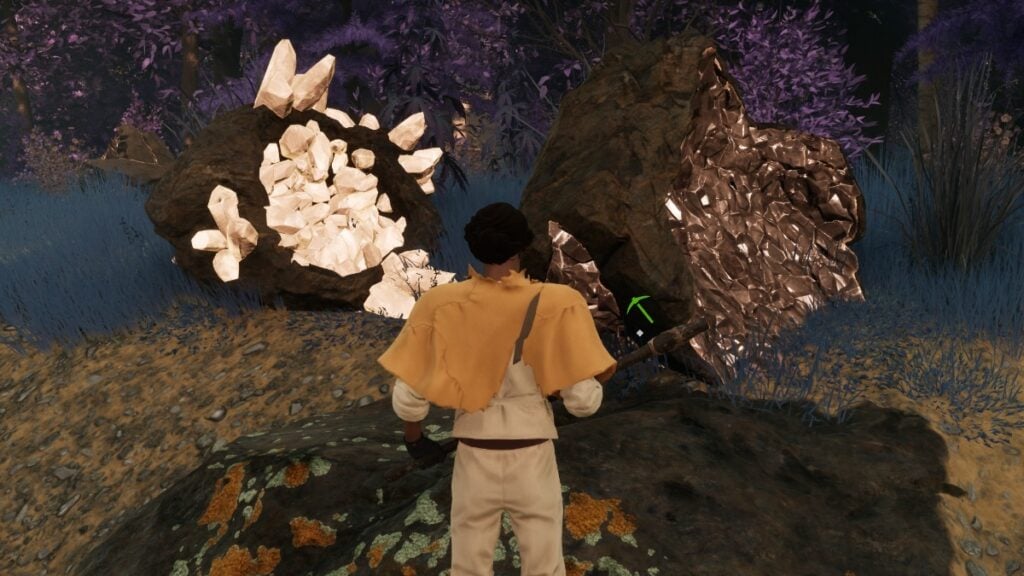 How To Get and Farm Gems and Ore in Nightingale Nightingale gem and ore node