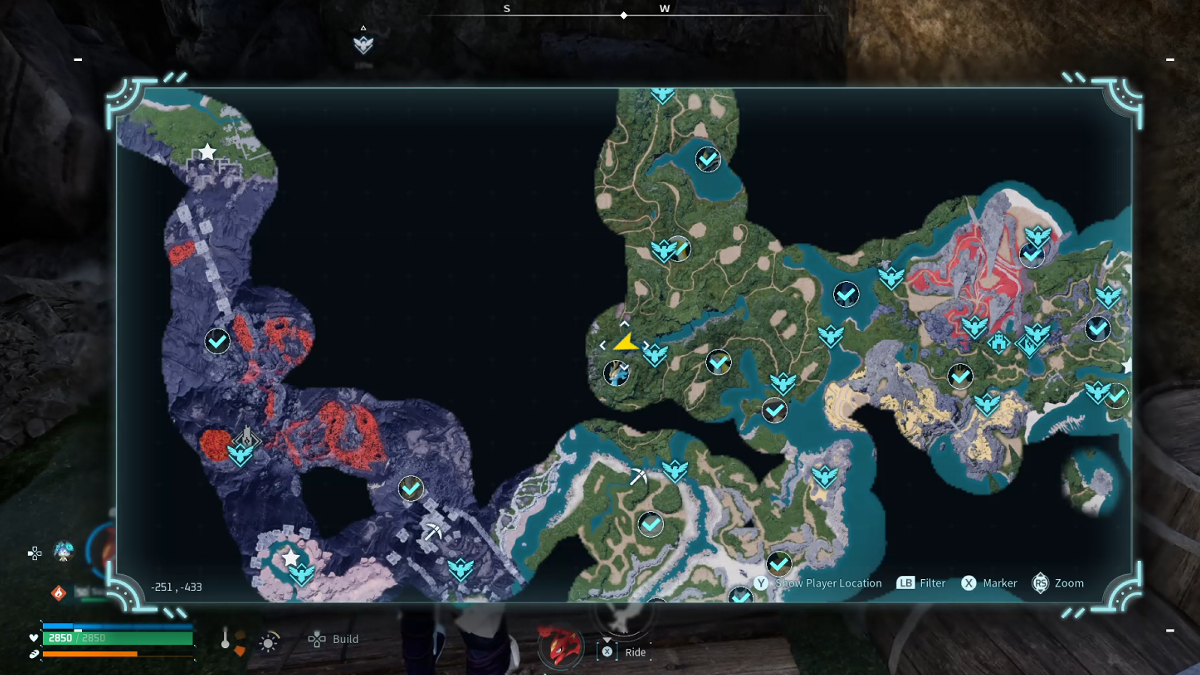 Palwrold Fenglope World Boss Location