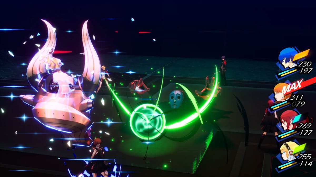 Cowardly Maya in Persona 3 Reload