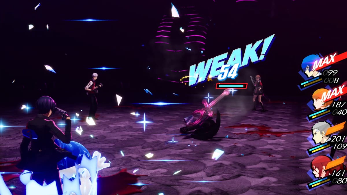 Lustful Snake Weakness in Persona 3 Reload.