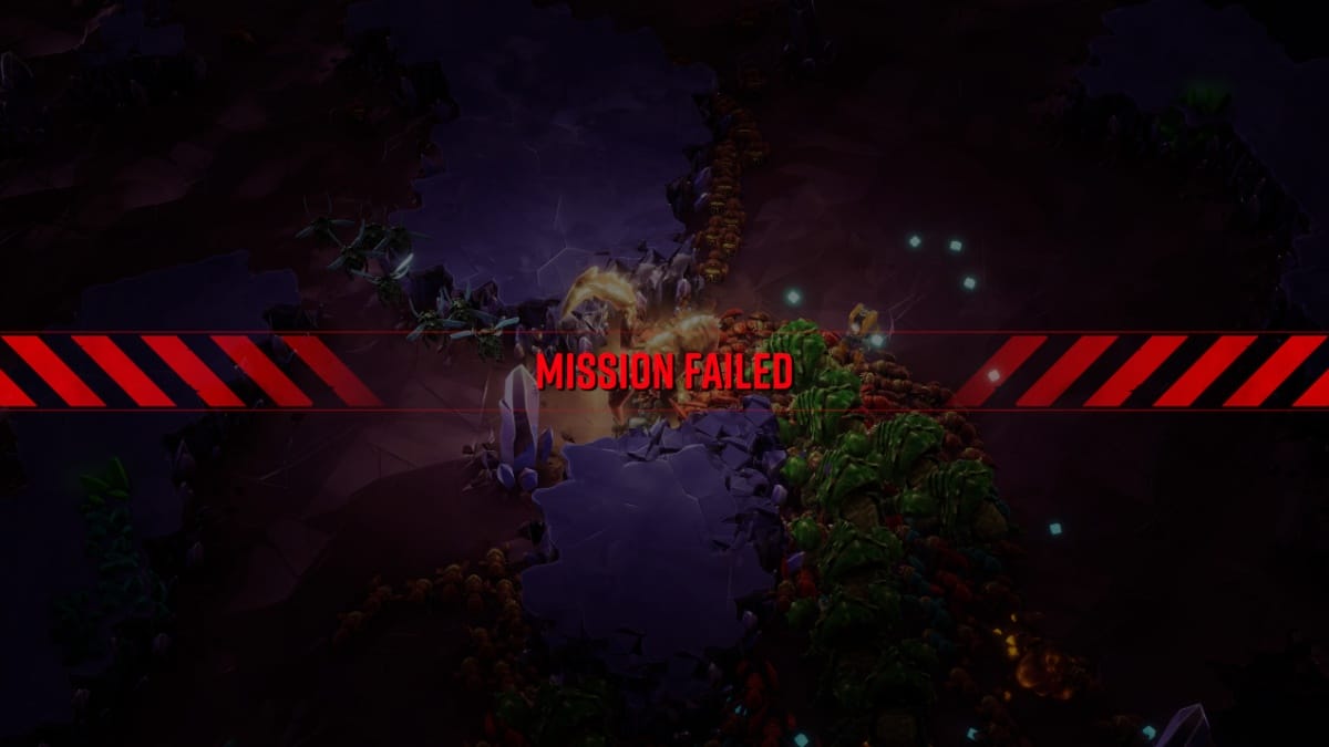 Deep Rock Galactic Survivor failure