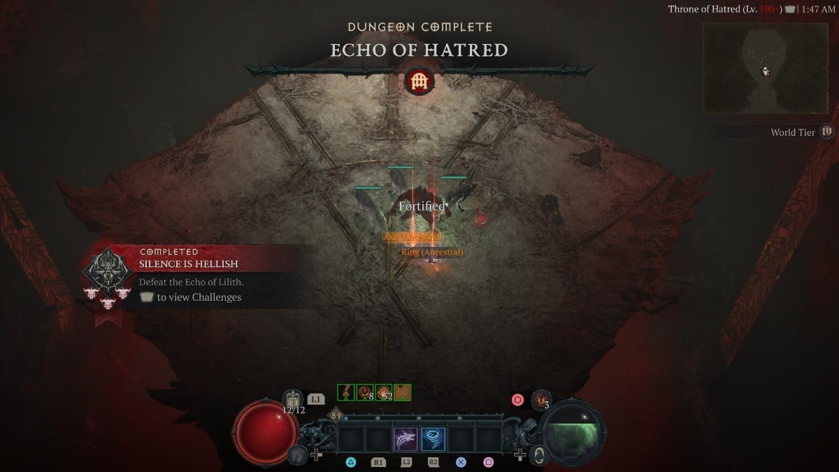 Diablo 4 safe Uber Lilith run thanks to armor cap