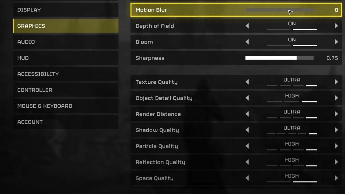 Helldivers 2 Graphics Settings image