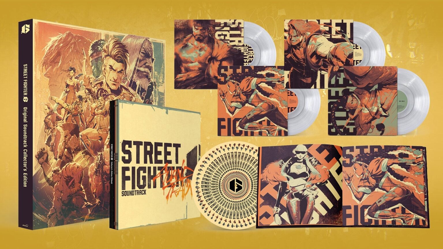 Street Fighter 6 Interview: Musicians Talk Beats and Beatdowns sf6 lp boxart
