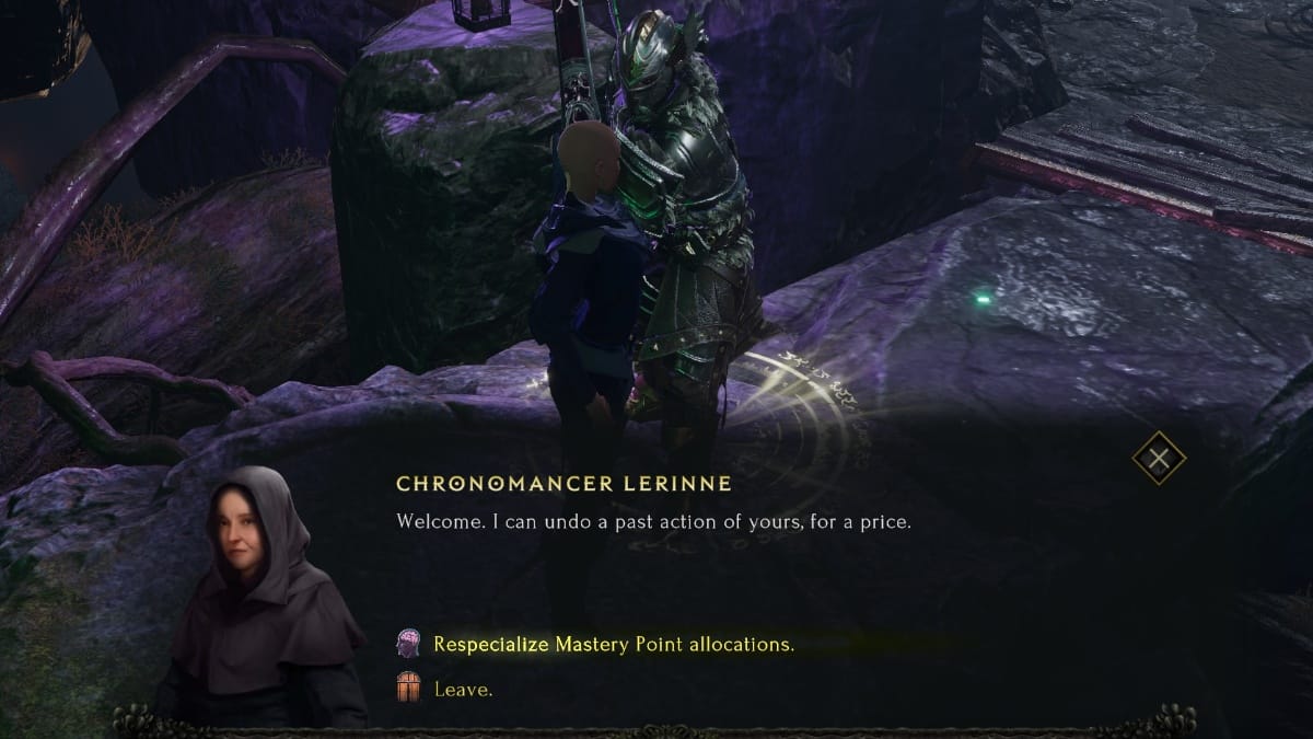 Last Epoch respec passives NPC