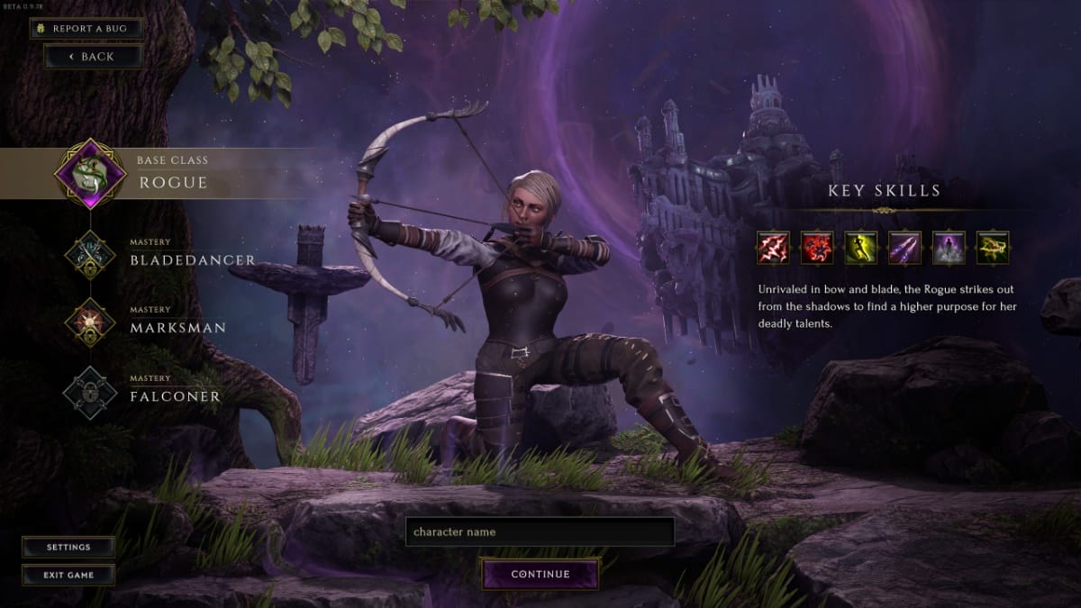 Last Epoch classes rogue