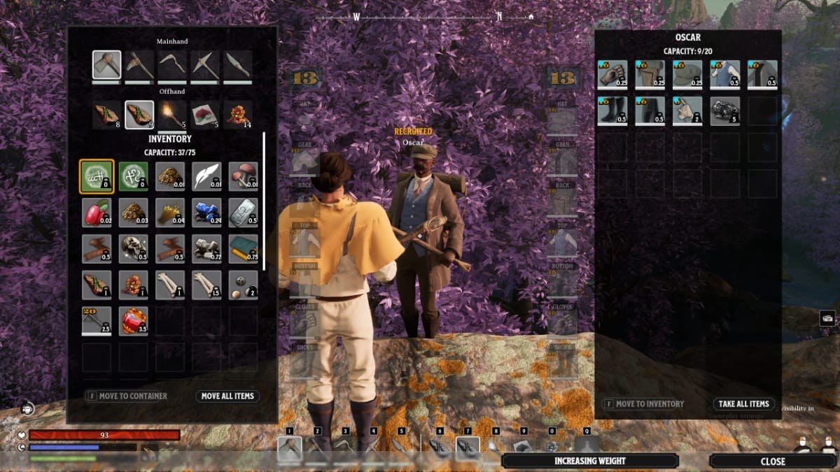 Starting Nightingale tips, companion mule