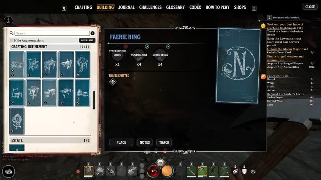 Crafting the Faerie Ring