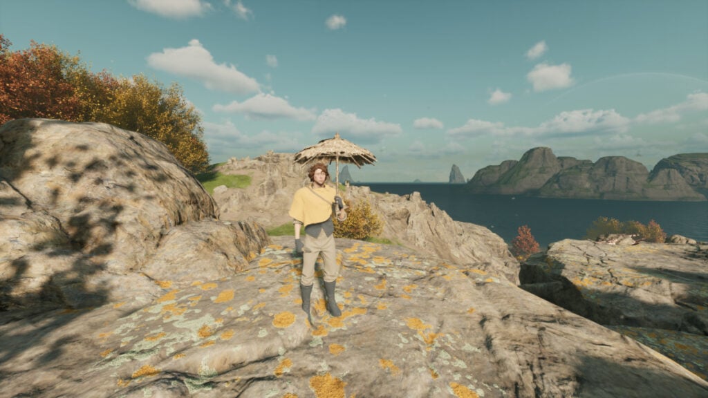 How To Get (& Use) the Umbrella in Nightingale Image of Nightingale character holding an umbrella