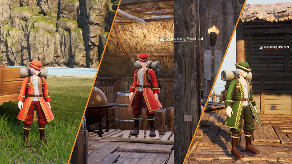 All Wandering Merchant Locations in Palworld