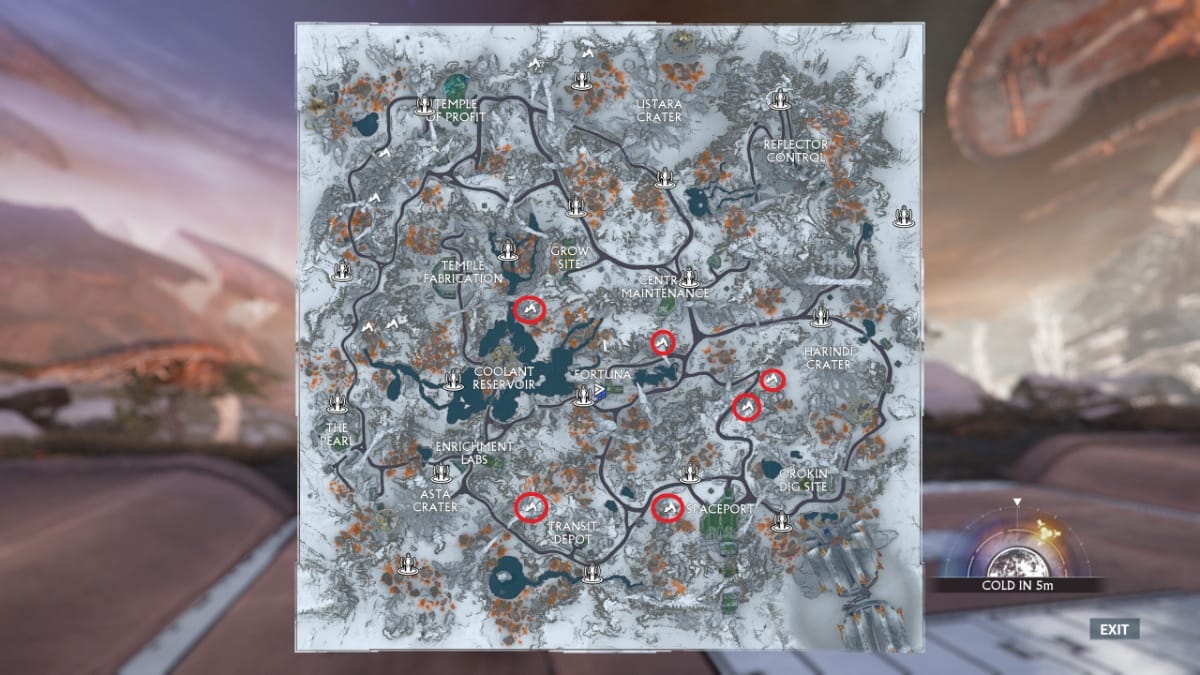 Warframe Travoride mining location