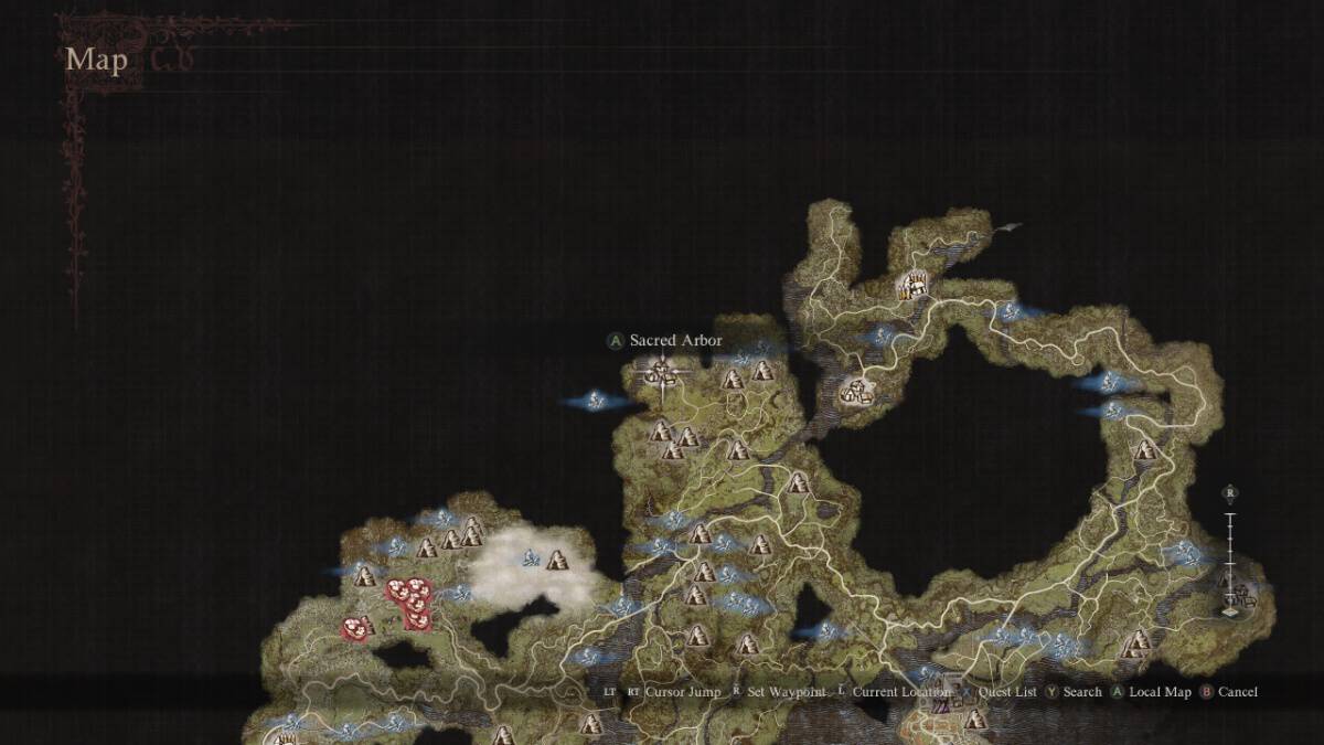 Dragon's Dogma 2 enhance equipment location, sacred arbor