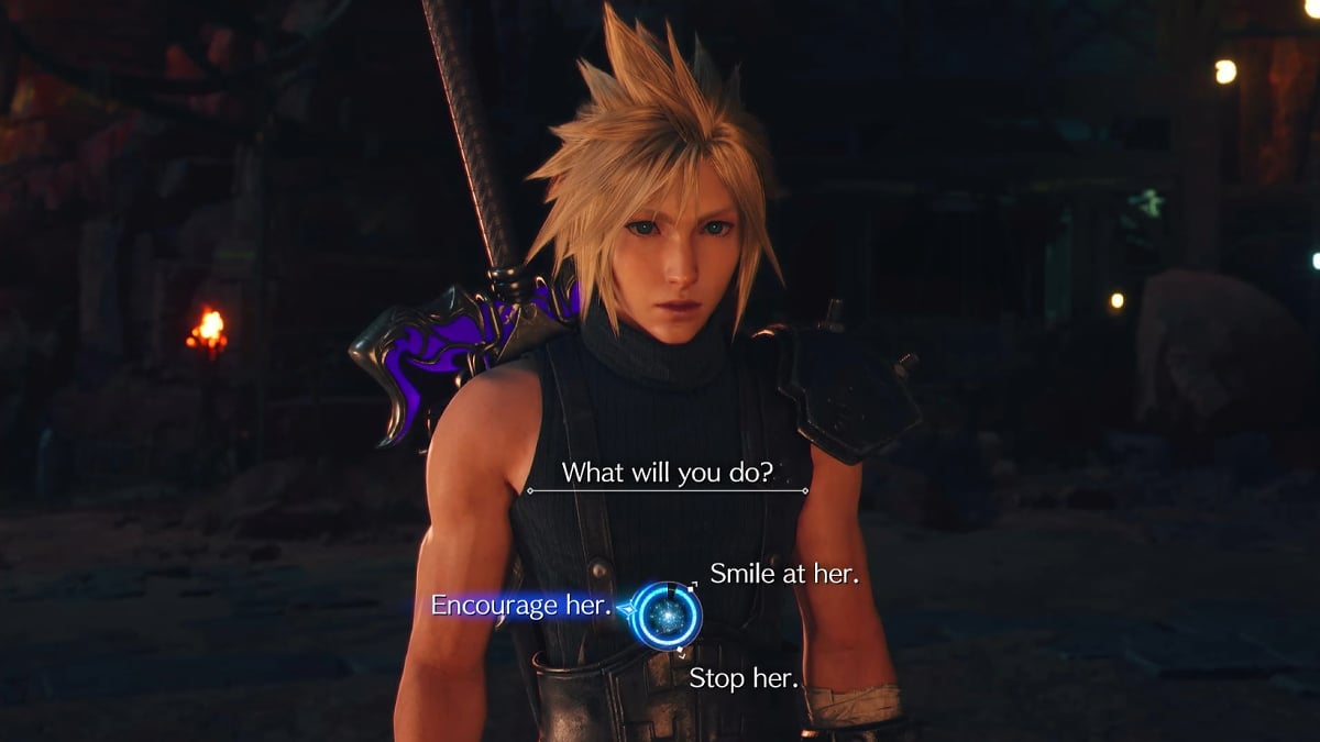 FF7 Rebirth Dialogue Choices