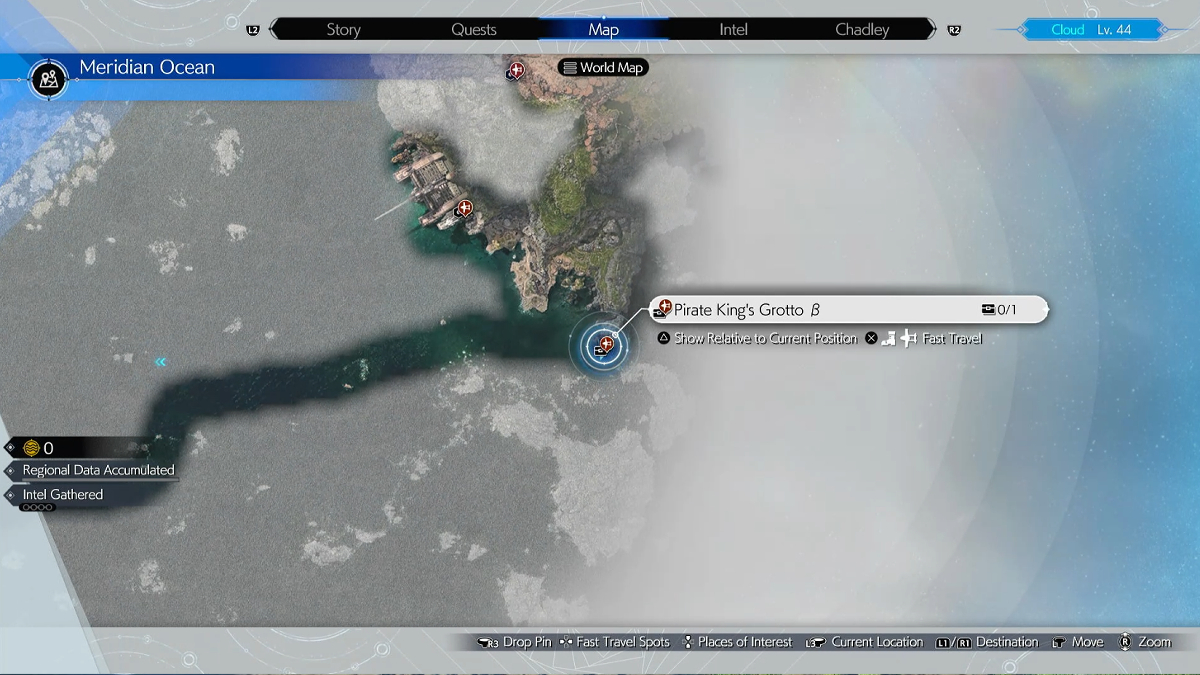 Pirate Treasure Delta Location