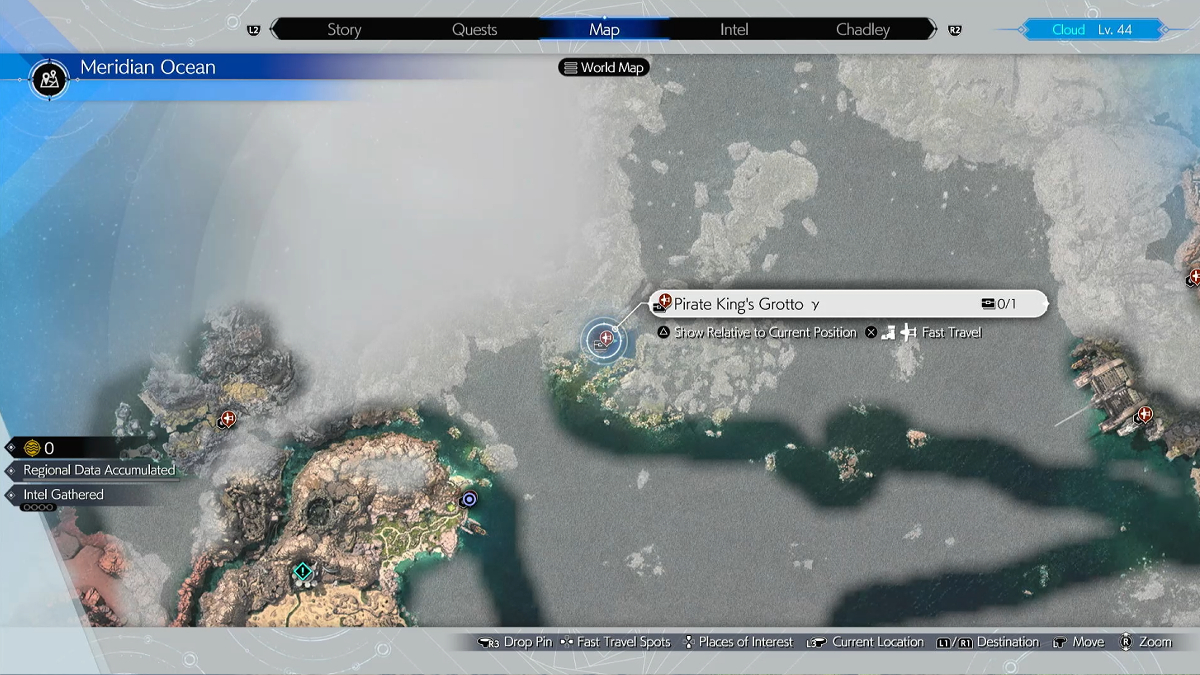 Pirate Treasure Delta Location