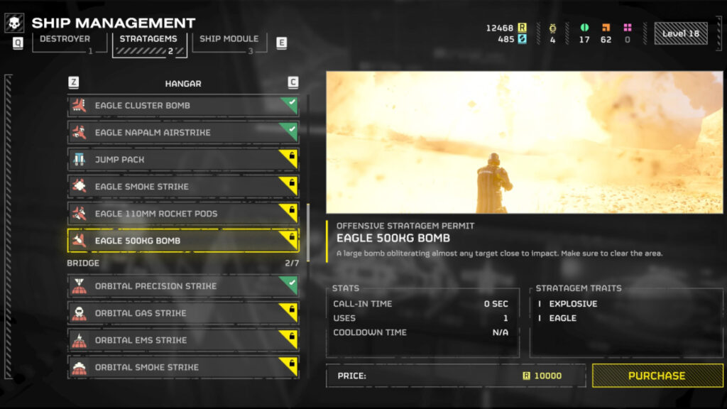 How To Unlock Use The 500kg Bomb In Helldivers 2 The Nerd Stash