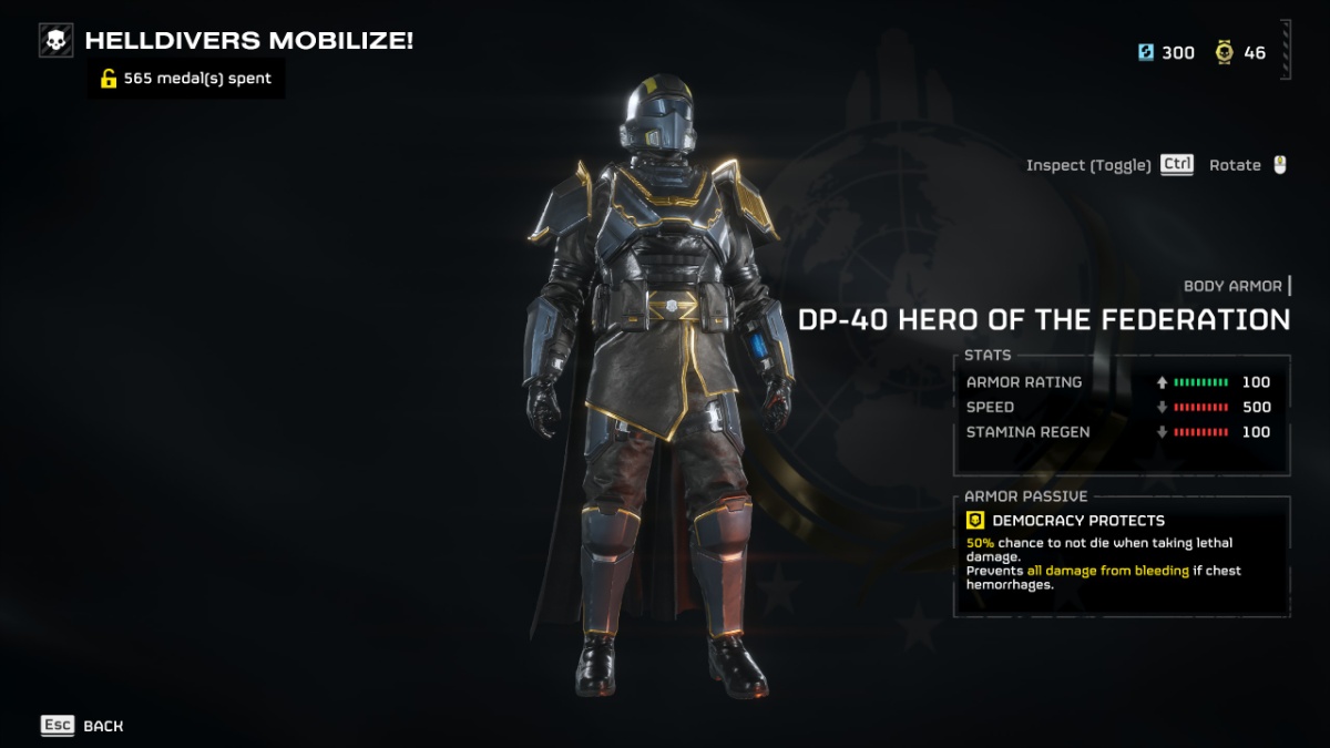 Helldivers 2 best armor hero