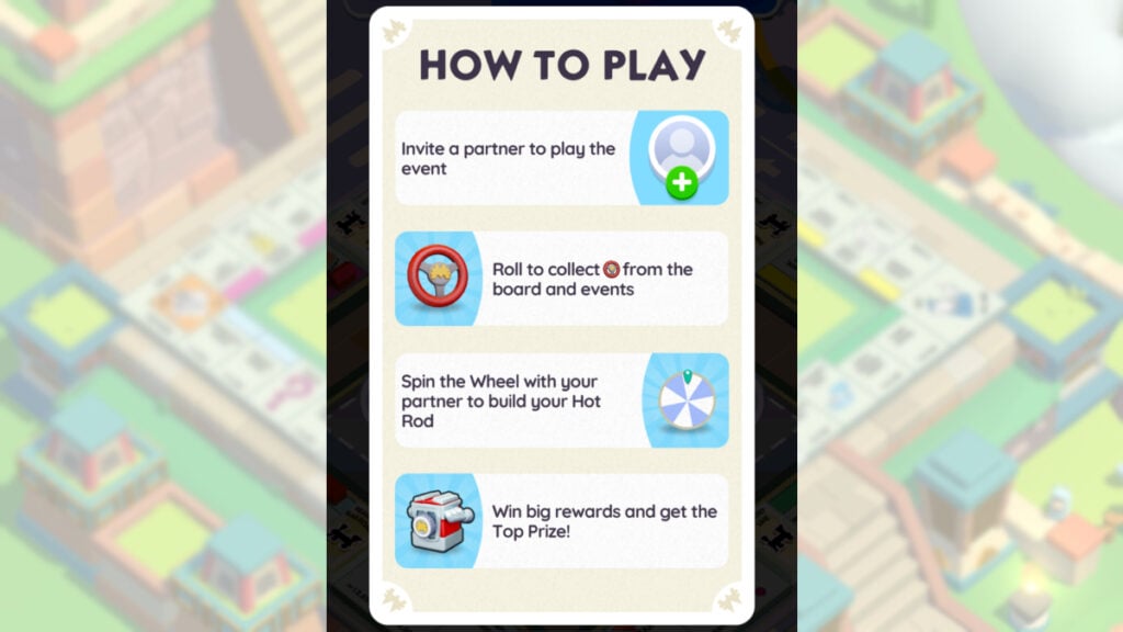 How to Get Hot Rod Partners Steering Wheels in Monopoly Go