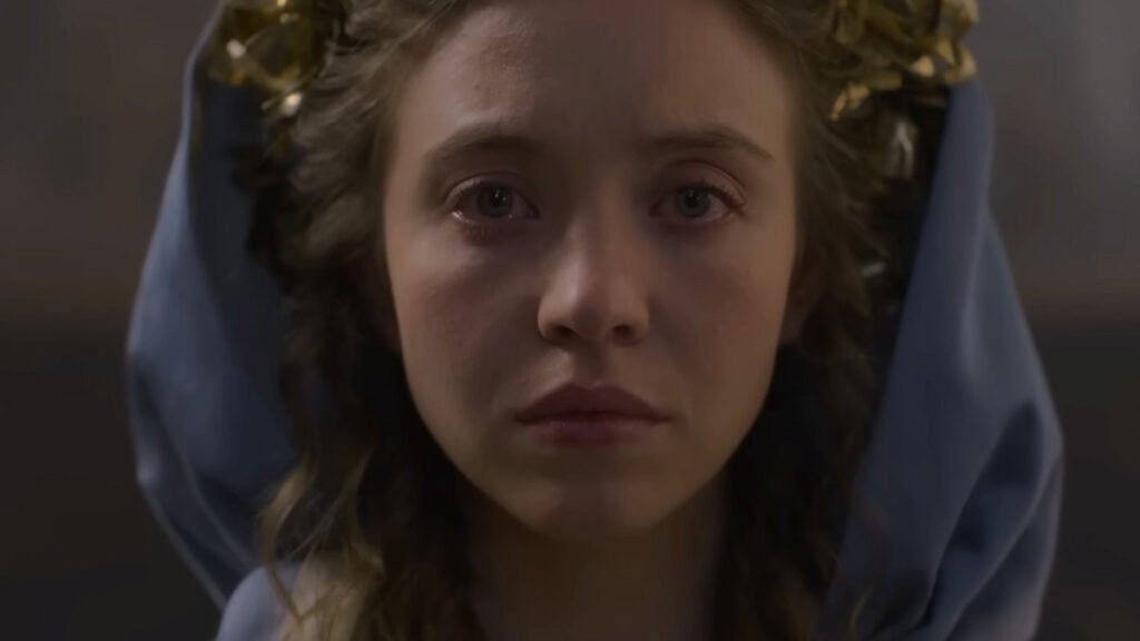 Immaculate Review: The Horrors of Childbirth Sydney Sweeney in Immaculate wearing saint like attire.