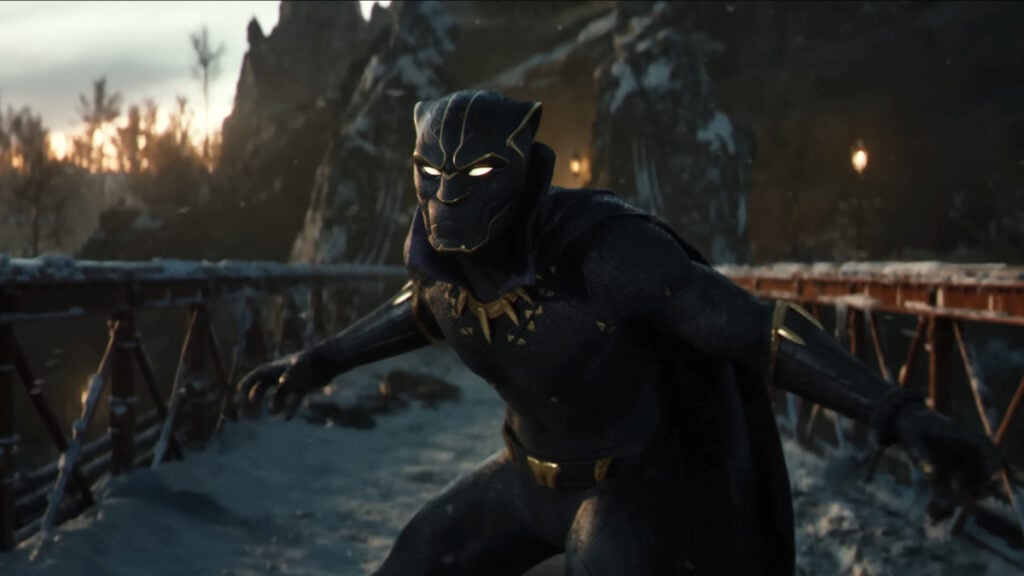 Captain America and Black Panther Clash in Marvel 1943: Rise of Hydra Black Panther prepares to pounce in Marvel 1943: Rise of Hydra