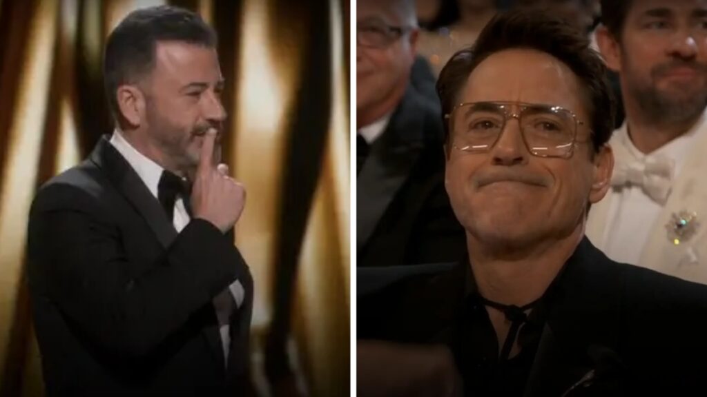 Jimmy Kimmel’s Jabs at Robert Downey Jr.’s Past with Addiction Raise Eyebrows at Oscars Jimmy Kimmel and Robert Downey Jr. exchange words at 2024 Oscars