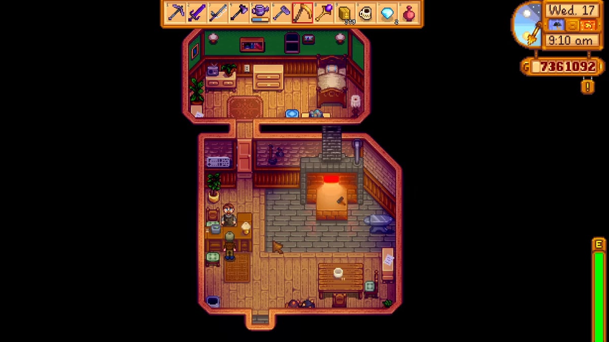 You can use and open Mystery Boxes at the Blacksmith