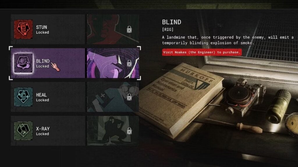 The Outlast Trials Blind Rig