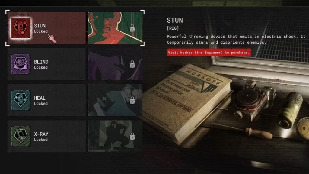 The Outlast Trials Stun Rig