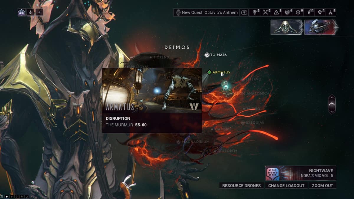 Warframe Dante farming spot, Armatus