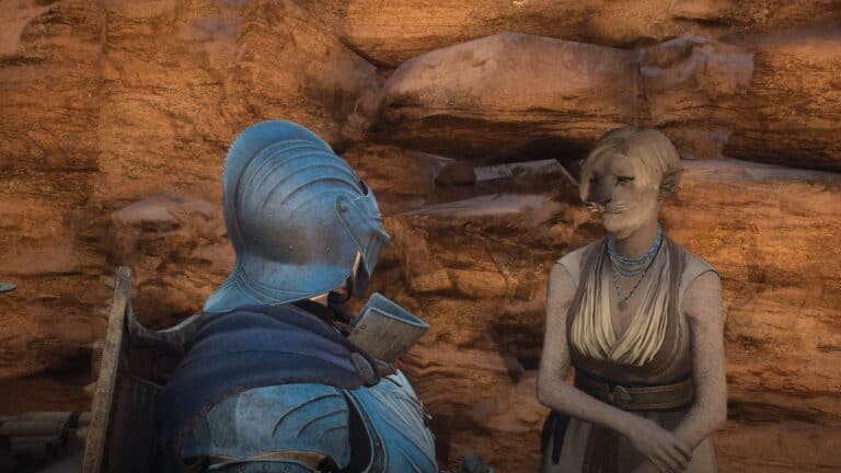 How To Get (& Use) Dyes in Dragon’s Dogma 2 alexia, the npc that sells dyes in dragons dogma 2