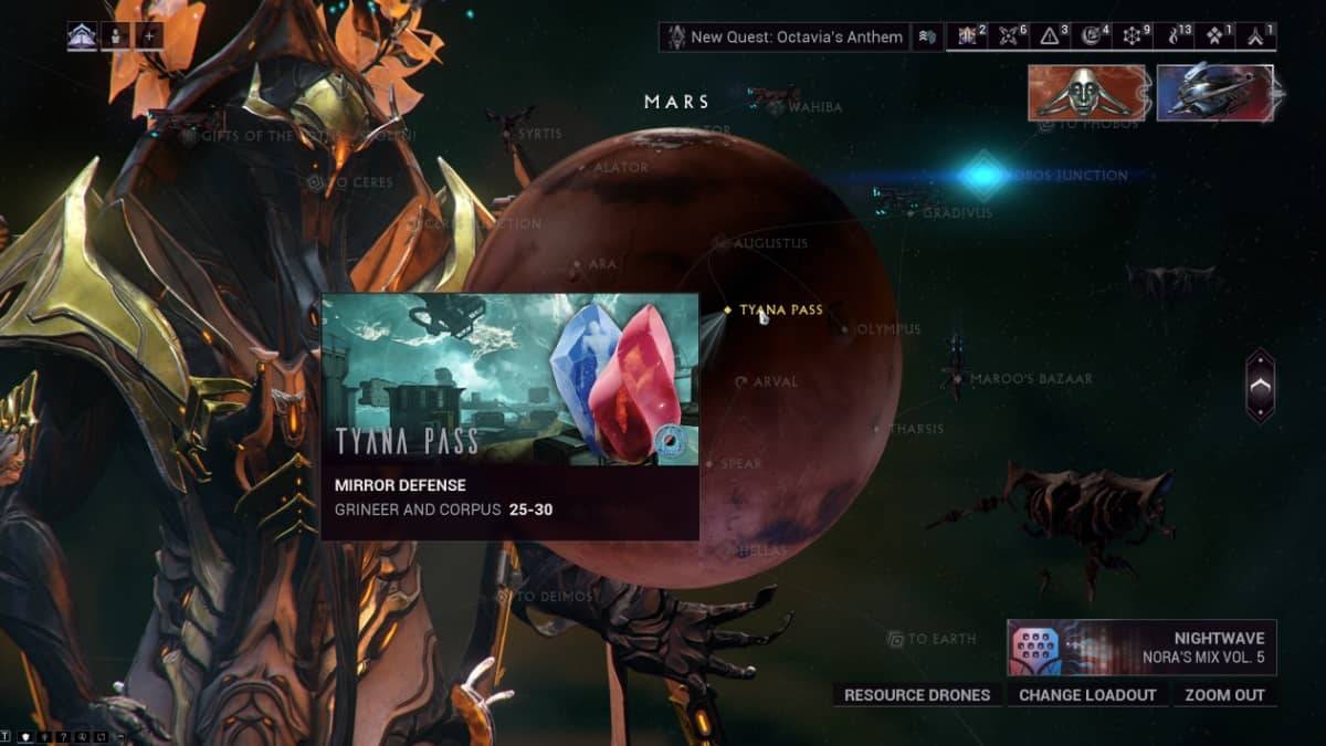 Warframe Arcane Steadfast in the inventory