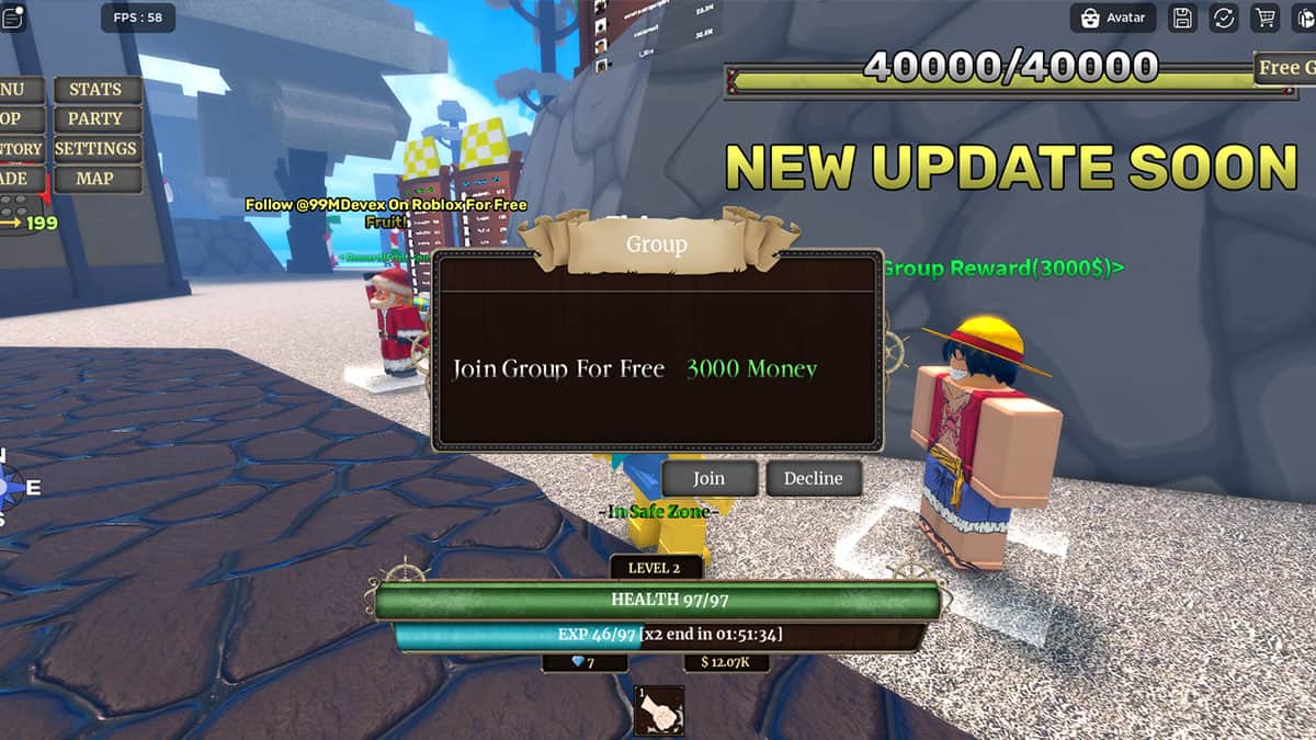 All Working Roblox Z Piece Codes (March 2024)