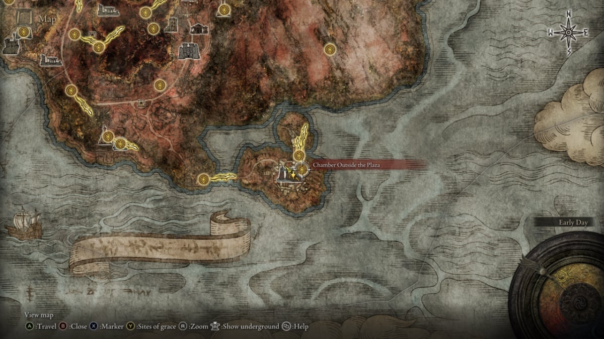 Elden Ring Whetblades location, Redmane