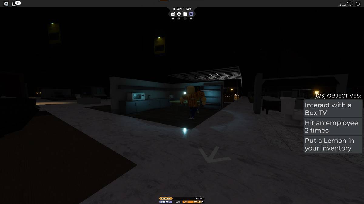 being chased by faceless employee in 3008