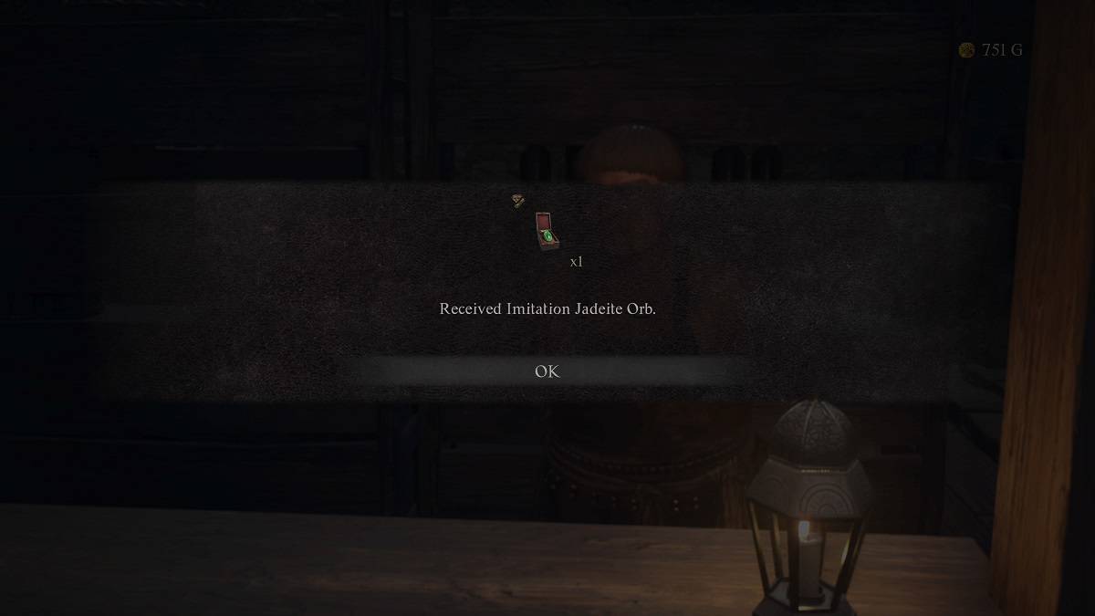 making a fogery of jadeite orb in dragon's dogma 2